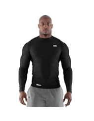 Sports: Under Armour Mens ColdGear? Long Sleeve Compression Crew Extra Large Black - Under Armour