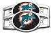 Shoe Charm Set Miami Dolphins