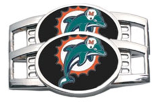 Miami Dolphins Tennis Shoe Charm Set