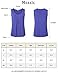 Messic Womens Scoop Neck Sleeveless Pleated Solid Knitted Vest Tank Top