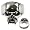 316L CASTING STAINLESS STEEL SKULL RING WIDTH: 22mm