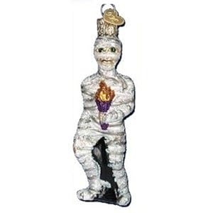 #!Cheap Old World Menacing Mummy Halloween Ornament