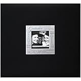 MCS MBI 12-Inch by 12-Inch Page  Expressions Postbound Album, Graduation, Black , 13.2 x 12.5 Overall