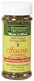 Homemade Dressings Italian Garden Salad Dressing Mix & Rub, 3.3-Ounce Containers (Pack of 3)