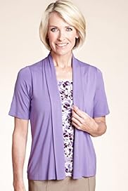Classic Collection Floral Print Mock Layer Top