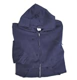 Big and Tall Black, Navy or Ash Hooded Zip Sweat Shirt
