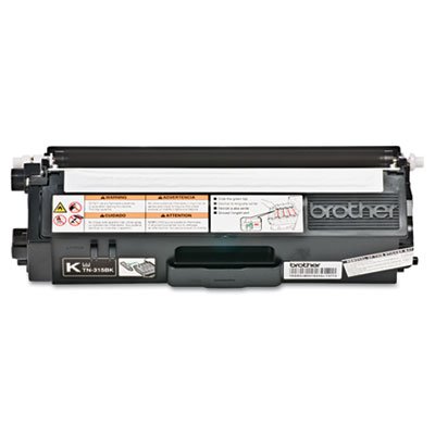 Brother TN315BK - TN315BK (TN-315BK) High-Yield Toner, 6,000 Page-Yield, Black