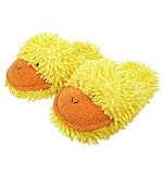 Fuzzy Feet Duck Novelty Fun Slippers