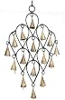 Temple Bell Wind Chimes 16 Bell Indian Iron Drop Chimes