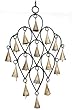 Temple Bell Wind Chimes 16 Bell Indian Iron Drop Chimes