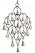 Temple Bell Wind Chimes 16 Bell Indian Iron Drop Chimes
