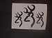 Browning Deer Hunting Decals