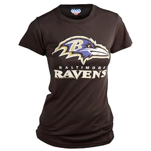 Buy Baltimore Ravens Ladies Retro Vintage T-Shirt