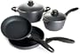Swiss Diamond 6-Piece Cast-Aluminum Cookware Set