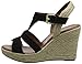 Skechers Women's T Strap Sling Wedge Sandal
