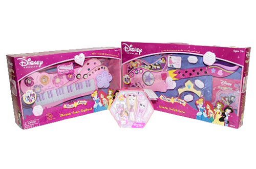 41rfhhRKgjL Disney Barbie 3 piece lot Guitar, Keyboard, MP3 Player