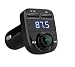 LIHAN Bluetooth Car Adapter 5.3, FM Transmitter, Dual USB Charger