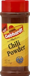 Gebhardt Chili Powder 3.0 OZ (Pack of 12)