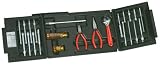 41rfk6zG8UL. SL160  Xcelite 99SMX 23 Piece Series 99 Service Roll Kit with Hard Plastic Case