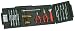 Xcelite 23-piece Series 99 Service Roll Kit, Hard Plastic Case