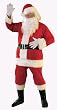 Rubie's Costume Co Flannel Santa Suit with Beard and Wig