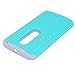 Droid Maxx 2 Case, LK [Shock Absorption] Drop Protection Hybrid Dual Layer Armor Defender Protective Case Cover for Motorola Droid Maxx 2 (Teal)