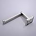 Leyden 2 Pieces Wall Mount Chrome Finish Stainless Steel Toilet Roll Paper Holder Bathroom Accessory