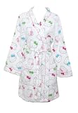 Hello Kitty Warm Bliss Bow Burnout White Robe