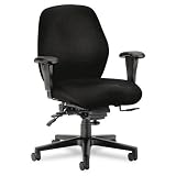 HON 7828NT10T 7800 Series High-Performance Mid-Back Task Chair, Tectonic Black