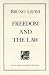 FREEDOM AND THE LAW