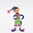 9" Purple Winter Whimsy Elf By Annalee 9" Purple Winter Whimsy Elf By Annalee