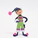 9" Purple Winter Whimsy Elf By Annalee