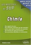 Chimie : Classes pr�pas MPSI - PCSI - PTSI