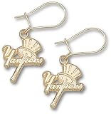 New York Yankees 14K Gold Dangle Earrings