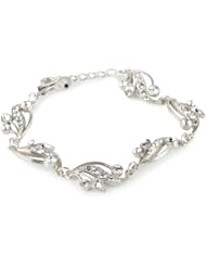 1928 Bridal Crystal Fantasy Bracelet