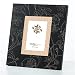 4X6 BLACK FLORAL FRAME - 4X6 LASER ETCHED BLACK FLORAL PHOTO FRAME