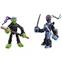 TMNT Mini Mutants - Donatello vs. Foot Tech Ninja