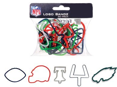 Philadelphia Eagles Logo Bandz Rubber Bands 20/pk