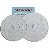 Sink Stopper (2 Pack) Rubber Bathtub Drain Stopper & Kitchen Sink Plug The Best Universal Sink Stopper and Travel Plug by Muzitao