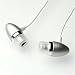 elago Ear Bud with Play/Stop Controller and Microphone for Apple iPhone (Silver)