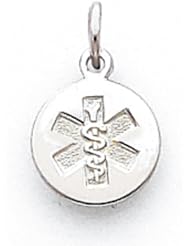Sterling Silver Non enameled Medical Jewelry Charm