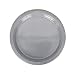 "Silver Sparkle Party Plate, plastic, 20 Pack, 22.8cm"