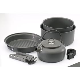 Gelert CUT159 Altitude II - 5 Piece Alum Cookset
