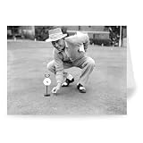 Bing Crosby - Greeting Card (Pack of 2) - 7x5 inch - Art247 - Standard Size - Pack Of 2