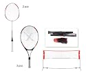 xQMax Tennis & Badminton Set with Adjustable Height Net