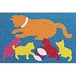 Lauri Early Learning Textured Crepe Rubber Puzzle - 13 Pcs CAT N KITTENS