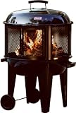 Review Coleman 5068-725 / Coleman Round Fireplace with Wheels and Cover