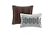 Madison Park Quilt Set Luxurious Jacquard Stripes Design - All Season, Coverlet Bedspread Lightweight Bedding Layer, Shams, Decorative Pillow, Full/Queen(90