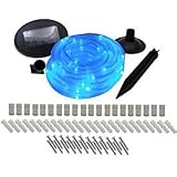 Flipo SOL-102LED-T-BL Solar Powered Tube Lights Rope