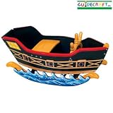 Guidecraft Retro Rockers Pirate Boat